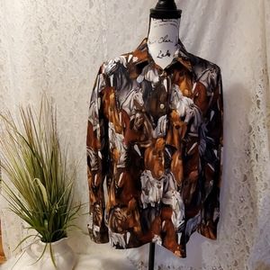 Panhandle Slim Women's Western Blouse - Medium